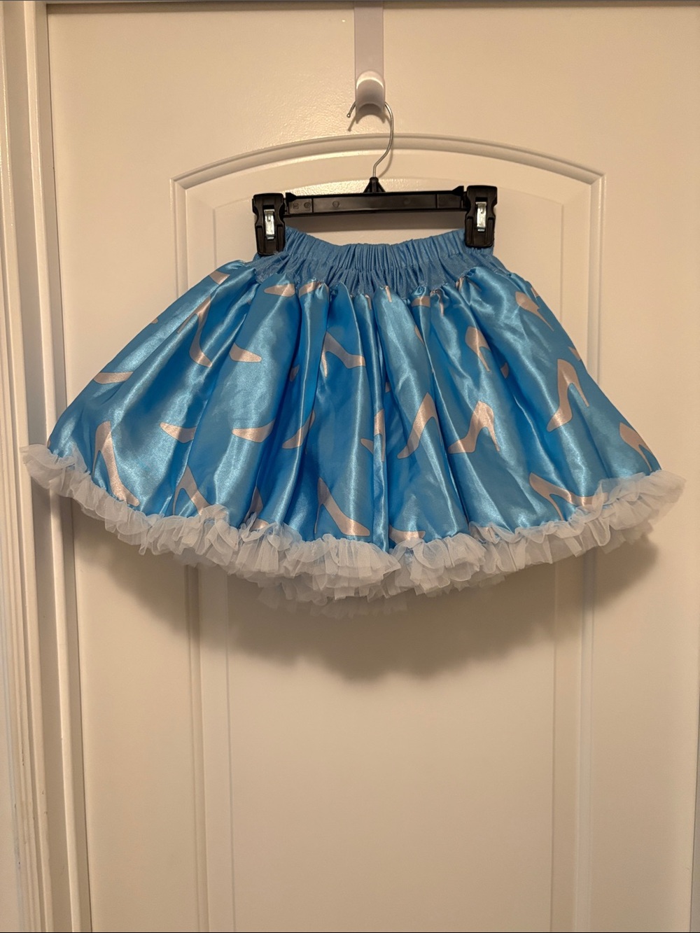 Disney Light Blue Ruffled Puffy Tulle Skirt